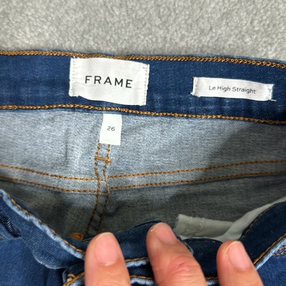 FRAME, Le Super High Straight, Jericho size 26 - Picture 7 of 10